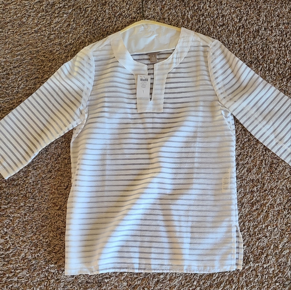 CHICOS Size 1 Blouse